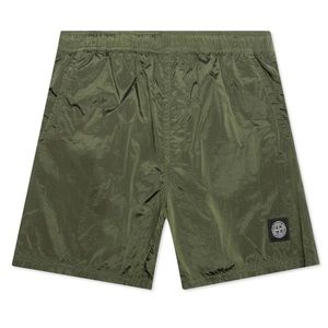 STONE ISLAND NYLON SWIMMING TRUNKS B0943 - OLIVE